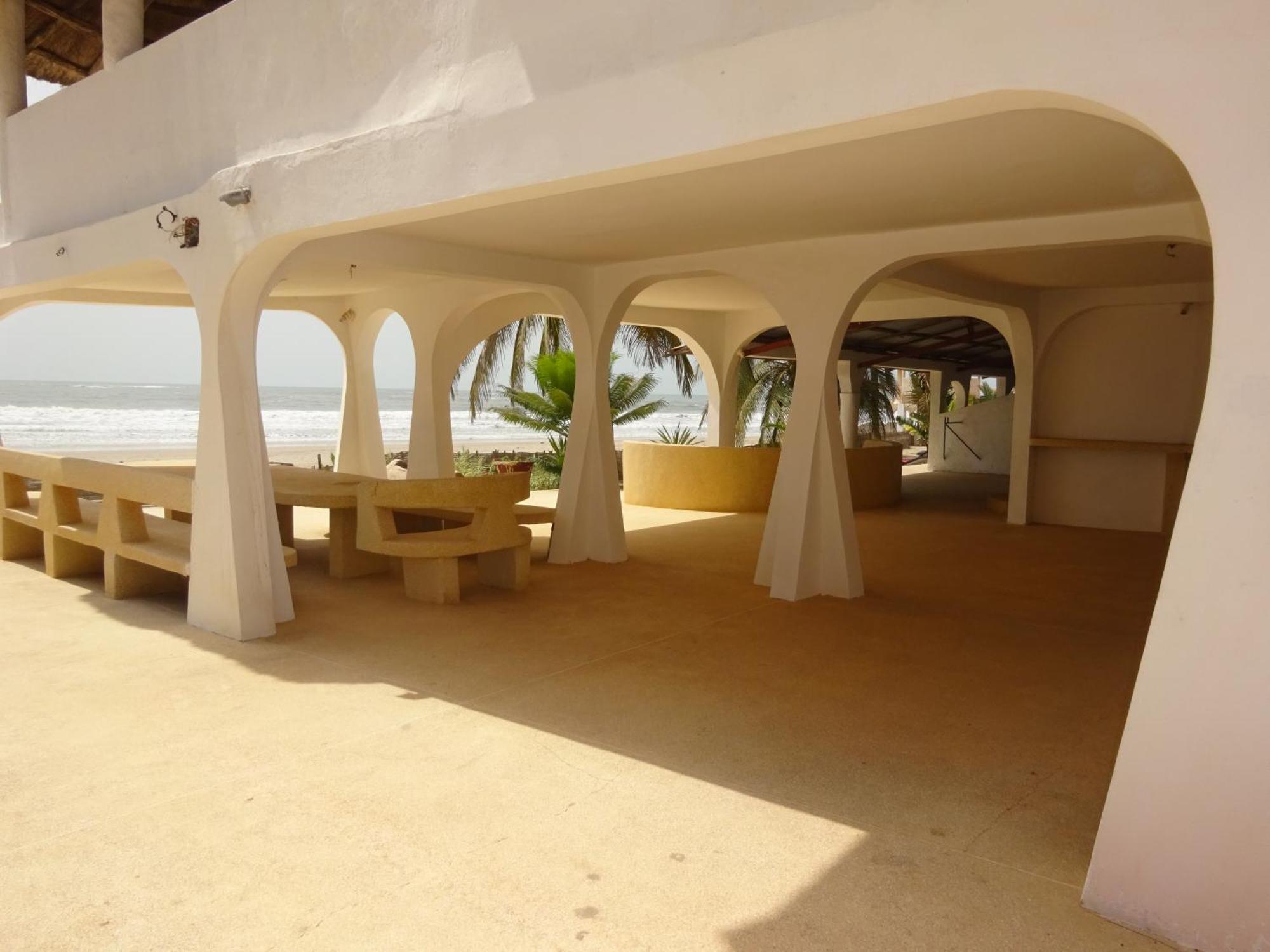 Hotel Du Bar De La Mer Cap Skirring Kabrousse エクステリア 写真