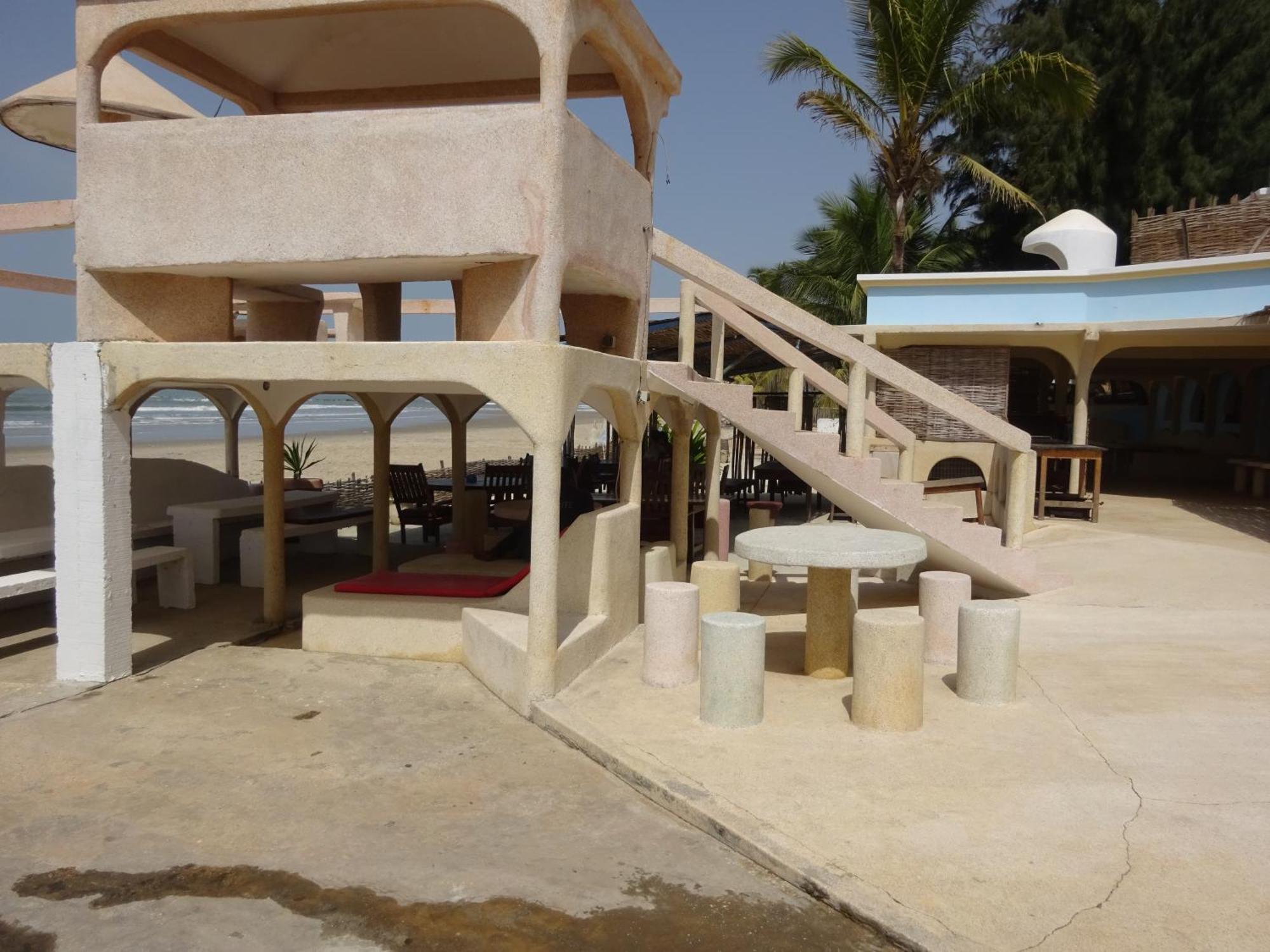 Hotel Du Bar De La Mer Cap Skirring Kabrousse エクステリア 写真