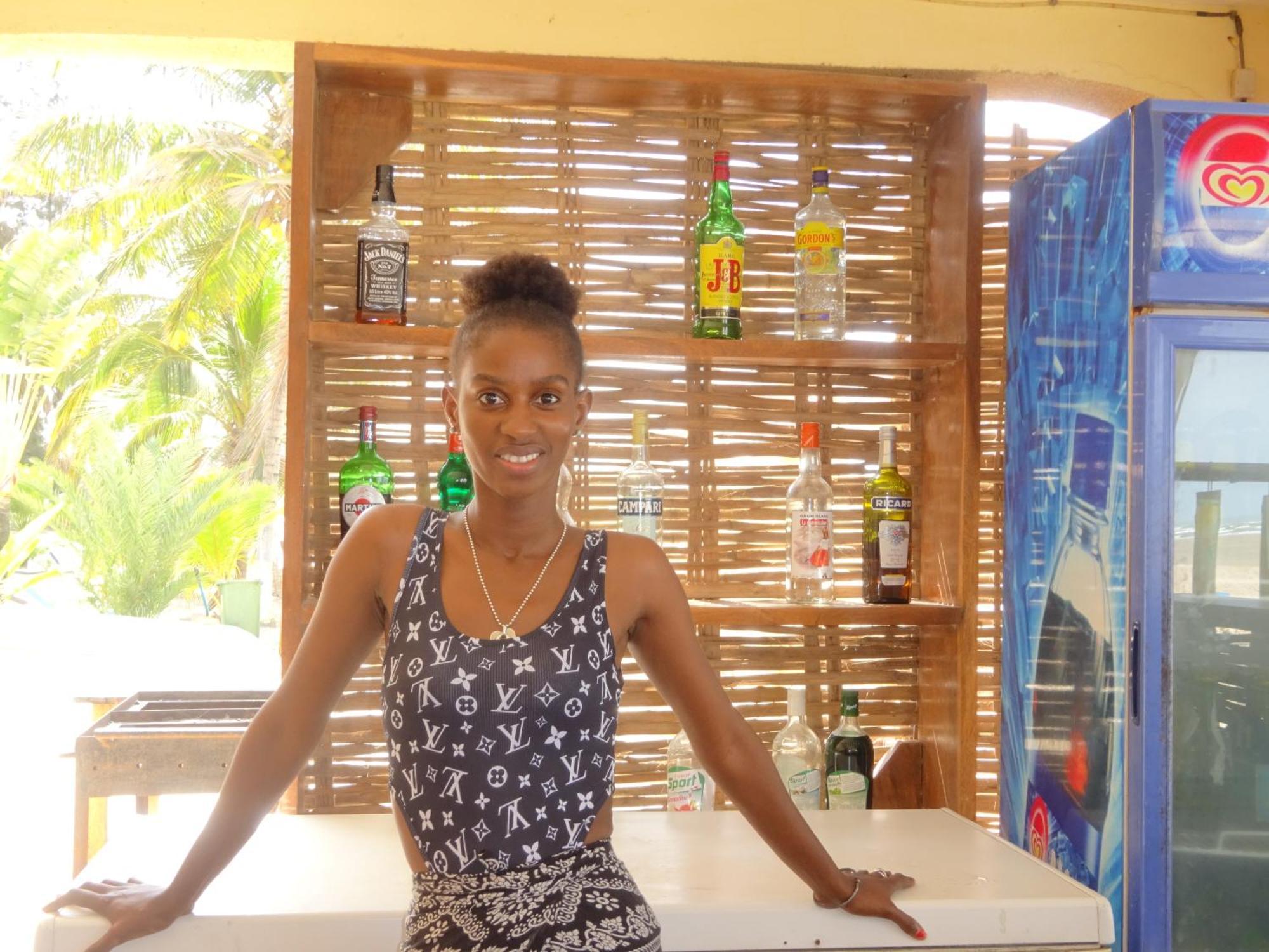 Hotel Du Bar De La Mer Cap Skirring Kabrousse エクステリア 写真