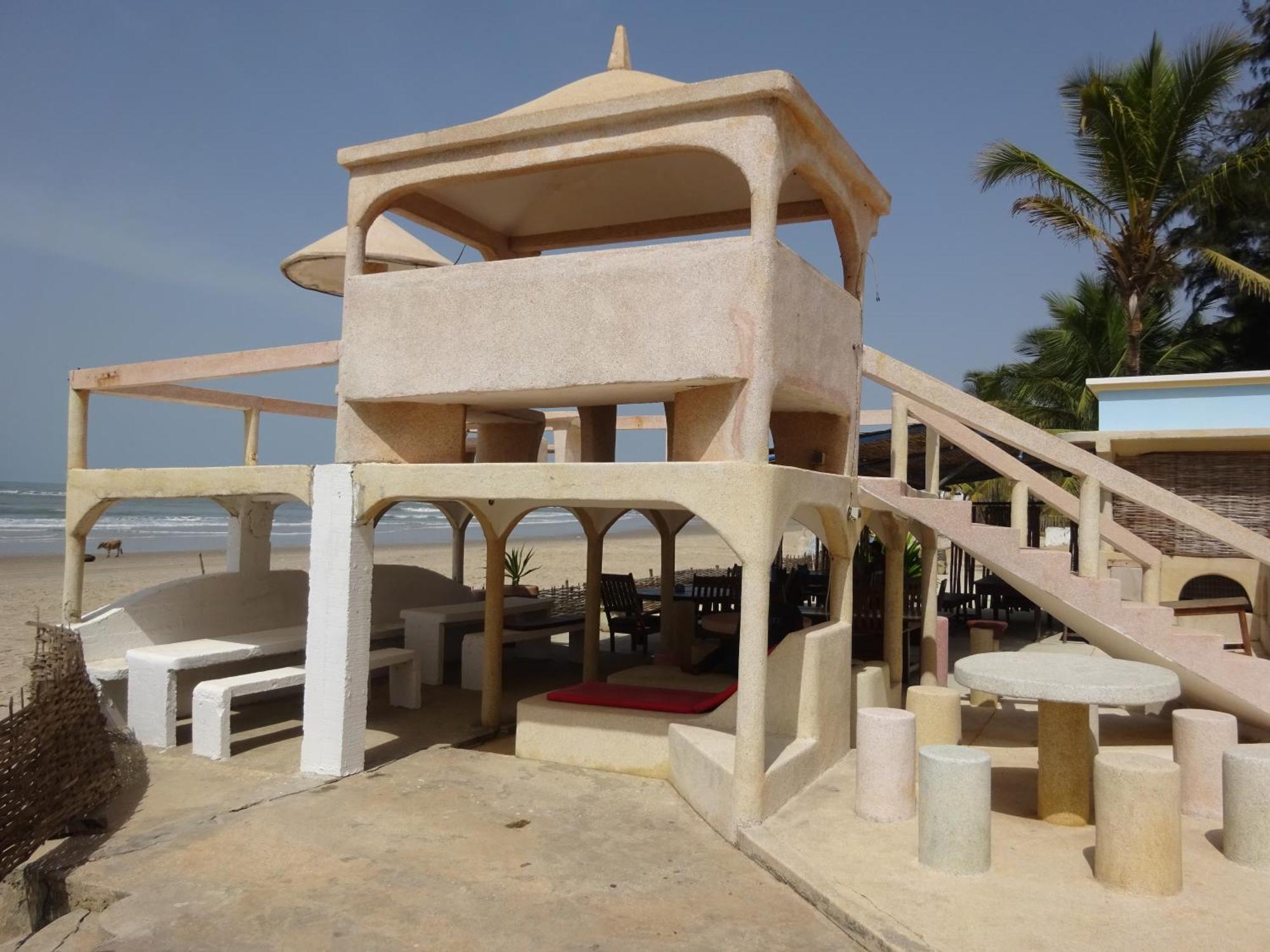 Hotel Du Bar De La Mer Cap Skirring Kabrousse エクステリア 写真