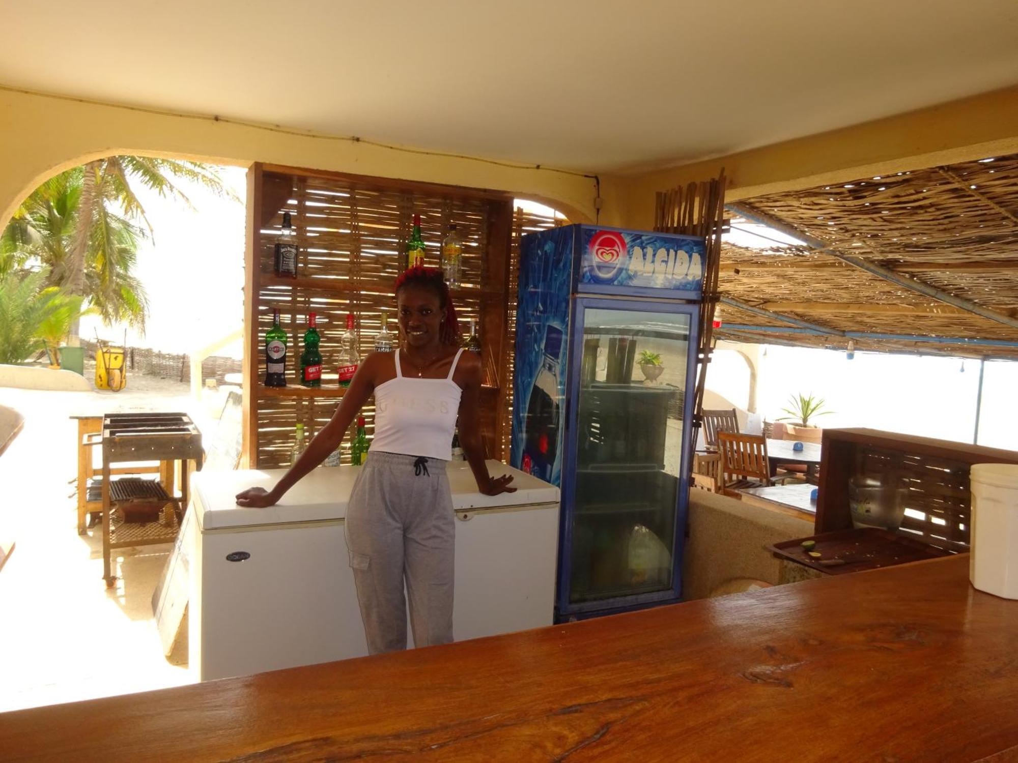 Hotel Du Bar De La Mer Cap Skirring Kabrousse エクステリア 写真