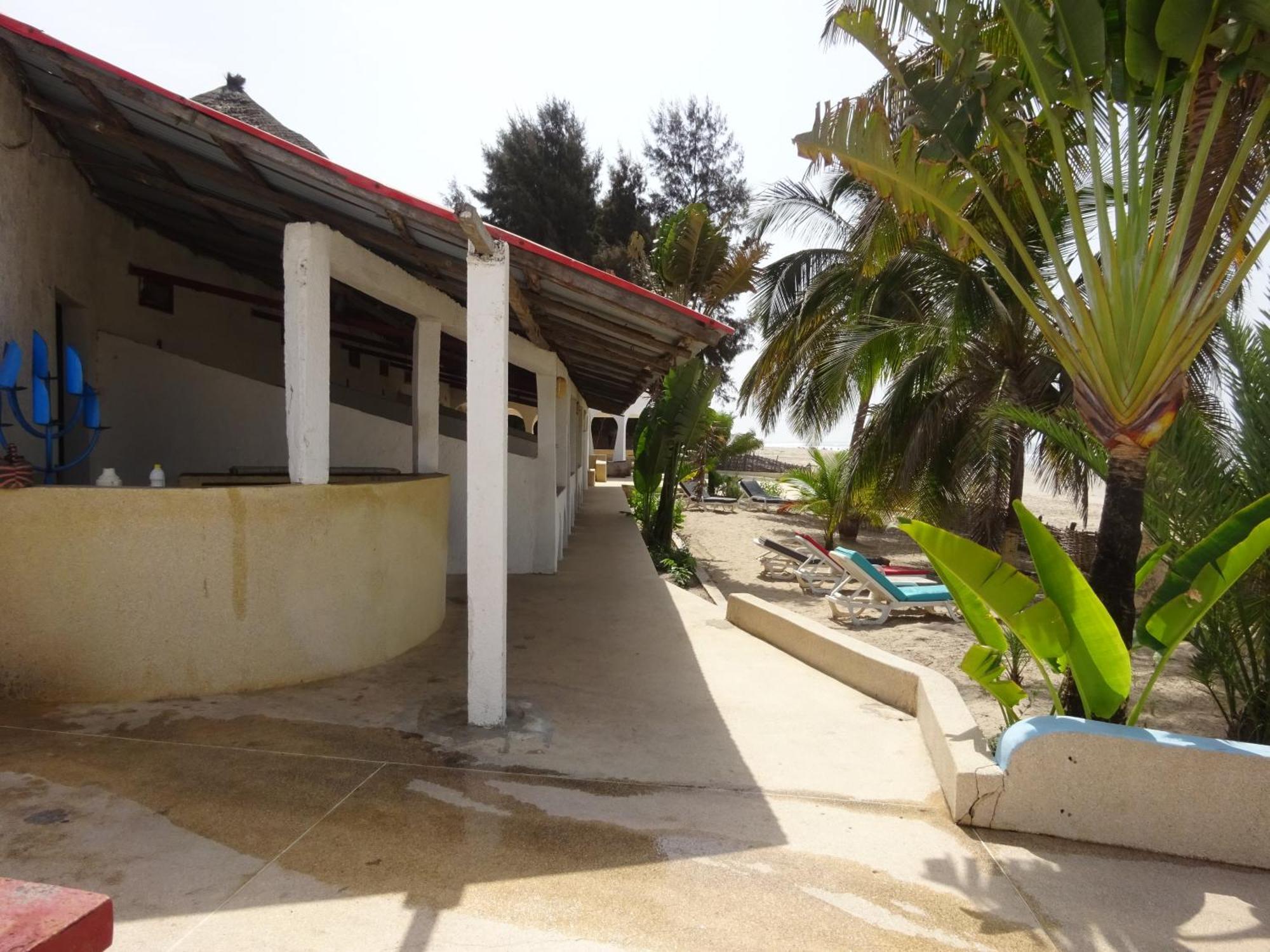 Hotel Du Bar De La Mer Cap Skirring Kabrousse エクステリア 写真